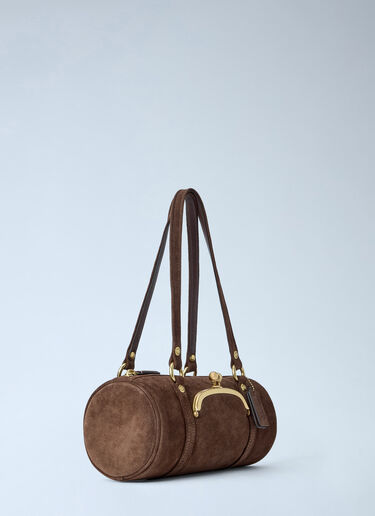 LN-CC® - Coach: Kisslock Barrel Bag 28 - Brown Coach Kisslock Barrel Bag 28 Brown coa0265022