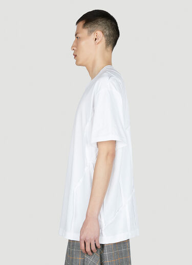 Comme Des Garçons Homme Plus Crewneck Short Sleeve T-Shirt White hpl0152004