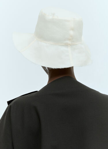 The Row Sofia Bucket Hat Cream row0256053