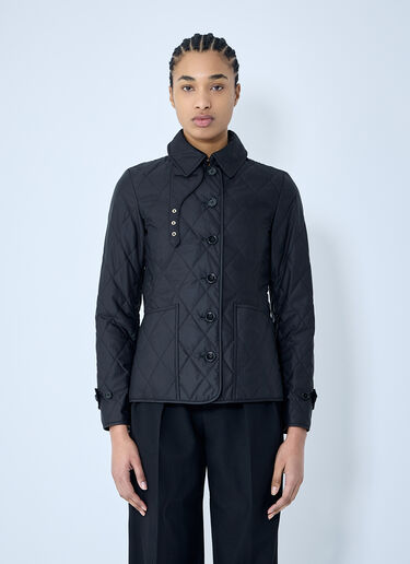 Burberry Quilted Thermoregulated Jacket Black bur0259002