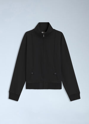 HUGO x entire studios Zip-Up Jacket with Ribbed Trims Black hgb0166008