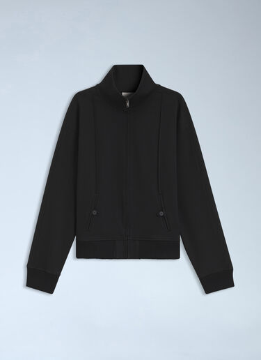 LN-CC® - HUGO x entire studios: Zip-Up Jacket with Ribbed Trims - Black HUGO x entire studios Zip-Up Jacket with Ribbed Trims Black hgb0166008