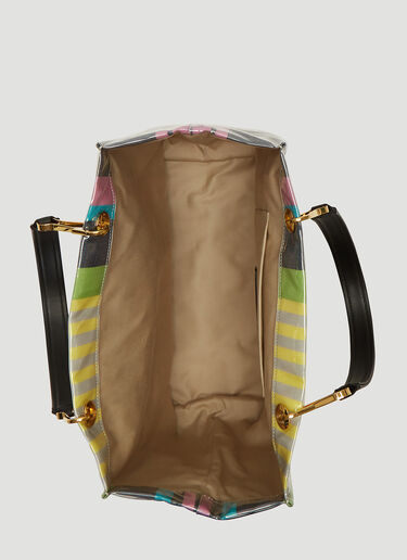Marni Glossy Grip Medium Tote Bag Yellow mni0238015