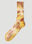 Stain Shade x Decka Socks Tie Dye Socks Yellow ssd0351008