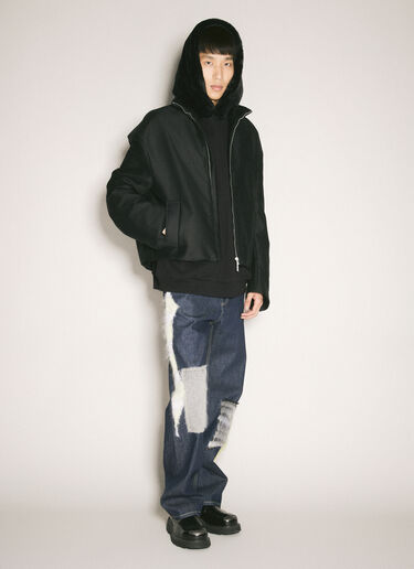 Marni 모헤어 패널 진 블루 mni0158004