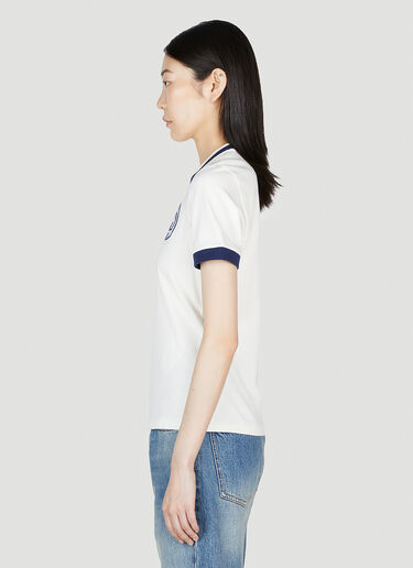 Gucci 互扣双 G 1921 T 恤 白色 guc0253087
