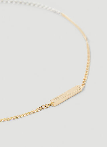Bottega Veneta Fine Chain Necklace Gold bov0149095