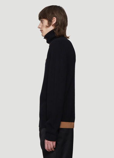 Helmut Lang Buttoned Sweater Black hlm0137007