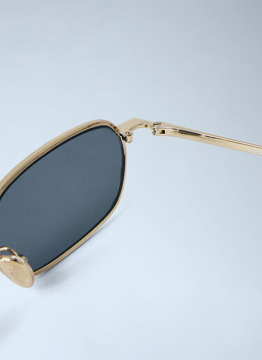 LN-CC® - Prada: PR D58S Sunglasses - Gold Prada PR D58S Sunglasses Gold lpr0366007