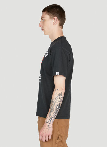ファイヤーハート グラフィックTシャツ Human Made ファイヤーハート グラフィックTシャツ ブラック hmd0152019