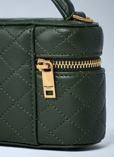 Micro Gaby Vanity Shoulder Bag Saint Laurent Micro Gaby Vanity Shoulder Bag Green sla0262053