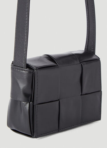 Mini Cassette Crossbody Bag Bottega Veneta Mini Cassette Crossbody Bag Black bov0145017