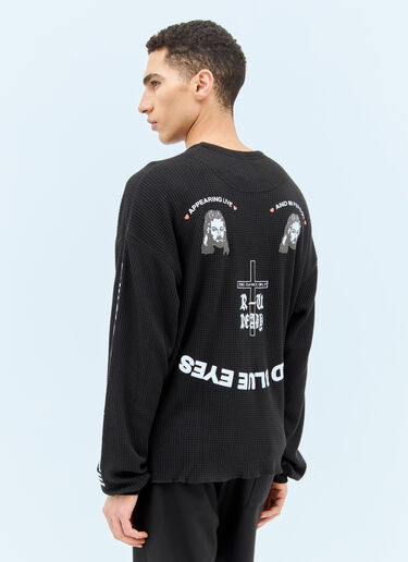 Paly 헐리우드 캔틴 써멀 티셔츠  블랙 pal0156007