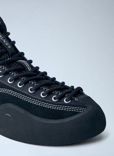 Village PM High-Top Sneakers with Contrast Stitching Black vpm0164003