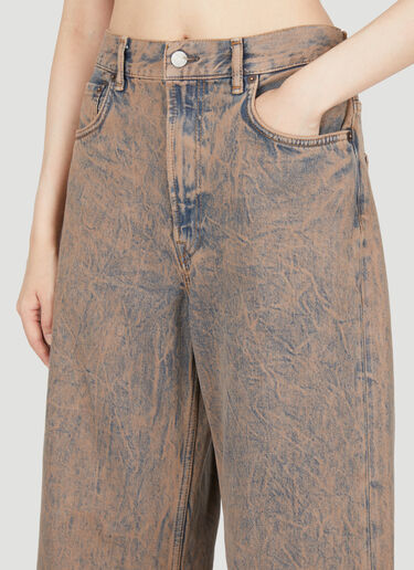 Acne Studios Washed Relaxed Jeans Pink acn0253024
