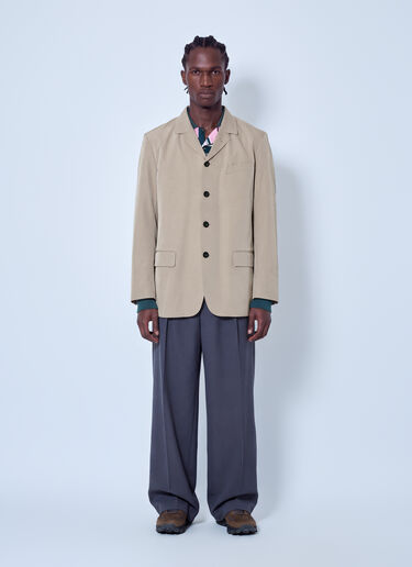 Lacoste Runway Technical Stretch Tailored Jacket Beige lac0166008