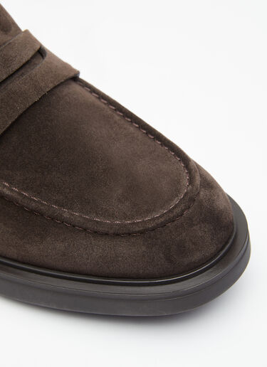 Harris Suede Loafers Gianvito Rossi Harris Suede Loafers Brown gia0255013