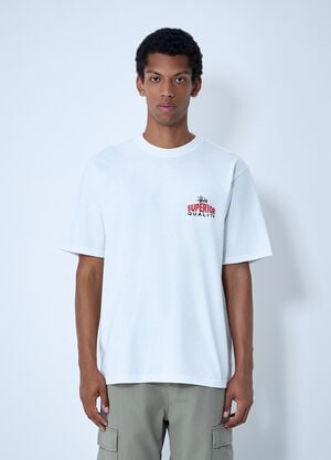 Stüssy Logo Motif T-Shirt White sts0161001