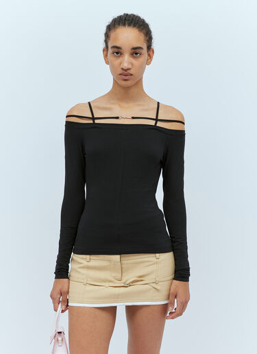 Jacquemus Le T-Shirt Sierra Black jac0254036