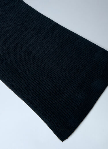 LN-CC® - Kiko Kostadinov: Grebe Scarf - Black Kiko Kostadinov Grebe Scarf Black kko0265009