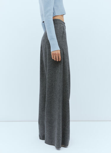 Wide Leg Wool Pants Max Mara Wide Leg Wool Pants Dark Grey max0254054