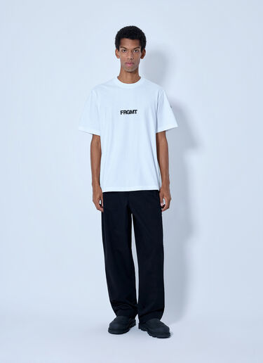 LN-CC® - Moncler x FRGMT Hiroshi Fujiwara: Logo Motif T-Shirt - White Moncler x FRGMT Hiroshi Fujiwara Logo Motif T-Shirt White mfr0166007
