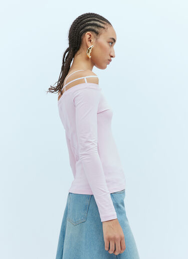 Jacquemus Le T-Shirt Sierra Pink jac0254035