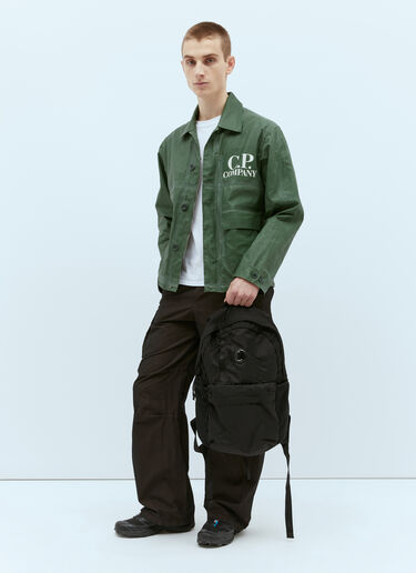 B 렌즈 백팩 C.P. Company B 렌즈 백팩 블랙 pco0155029