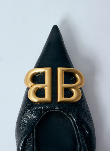 Balenciaga モナコ スリングバックヒール  ブラック bal0259017