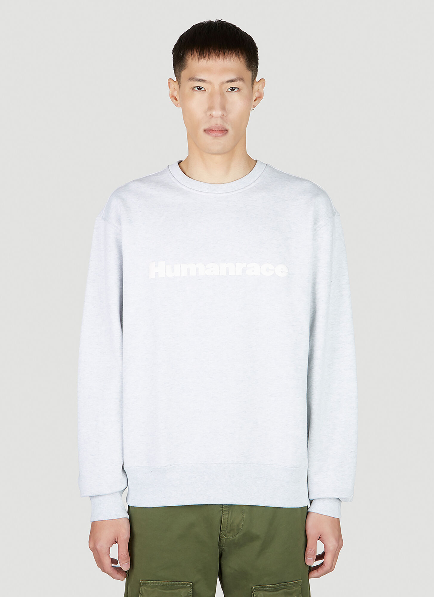 Adidas X Humanrace Basics Sweatshirt Male Grey