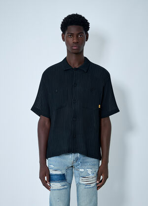 Gallery Dept. Pleated Shirt Black gdp0160057