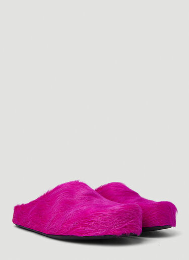 Marni Fussbett Sabot Mules Pink mni0151017