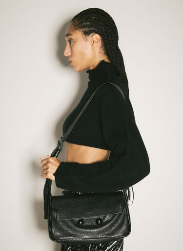Marni 미디엄 트렁카루 숄더백  블랙 mni0258011