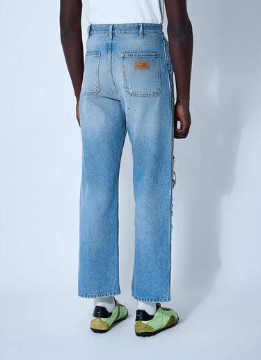 MM6 Maison Margiela Distressed Jeans Blue mmm0160005