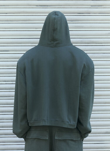 Shoulder Pad Hooded Sweatshirt GREG ROSS Shoulder Pad Hooded Sweatshirt Green grr0157001