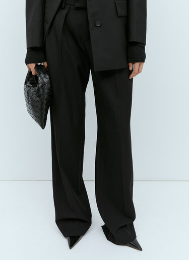 ミニホップ ショルダーバッグ Bottega Veneta ミニホップ ショルダーバッグ ブラック bov0255083