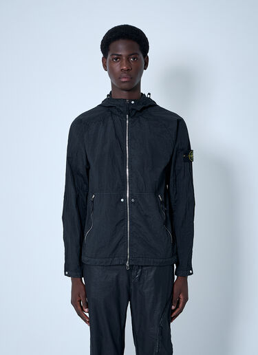 Stone Island ショートパーカージャケット  ブラック sto0160032