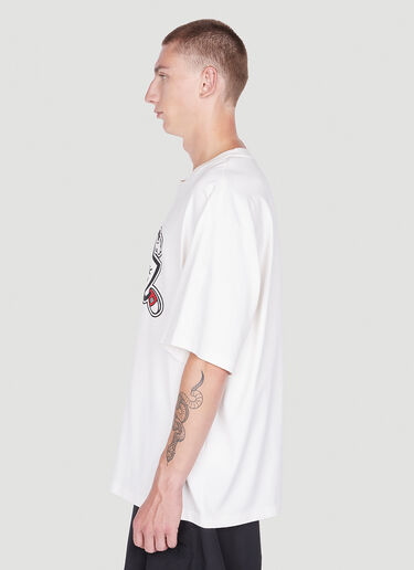 Moncler Graphic Print T-Shirt White mon0152024