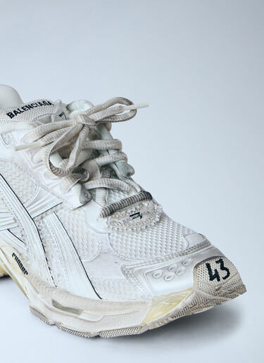 LN-CC® - Balenciaga: Runner Sneakers - White Balenciaga Runner Sneakers White bal0162024