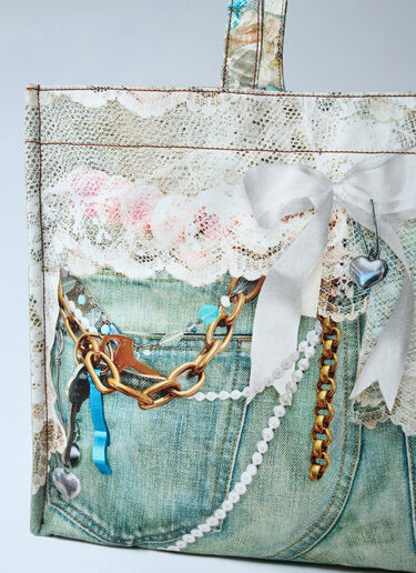 徽标印花托特包  Acne Studios 徽标印花托特包  绿色 acn0162047