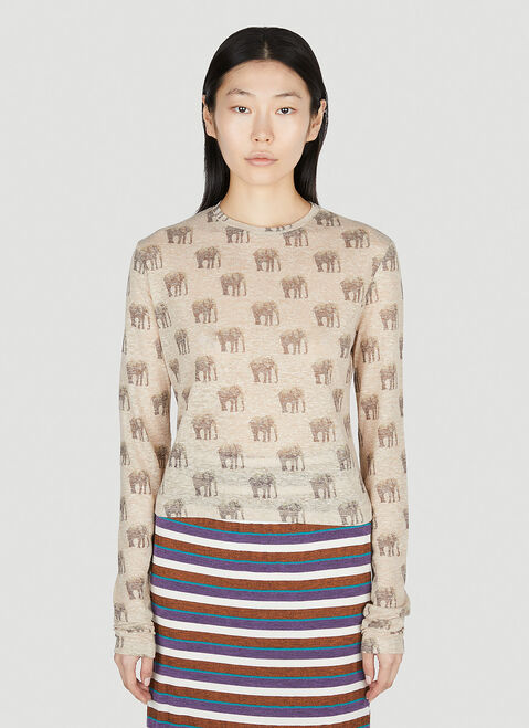 Reward If Found Elephant Top Multicolour rif0251010