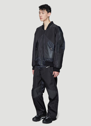Studio Alch Patchwork Cargo Pants Black alc0338005