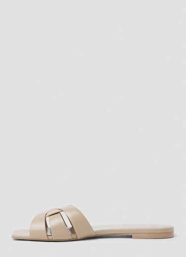 Saint Laurent Tribute Sandals Beige sla0253077