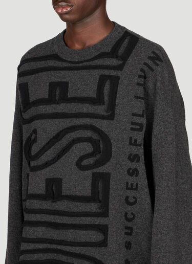 Diesel K-Floyd Sweater Grey dsl0155006