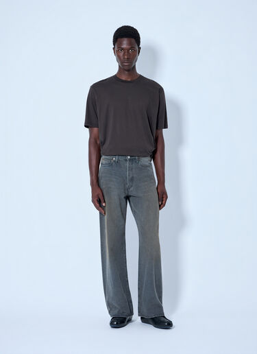 LN-CC® - ssstein: Loose Denim Jeans - Grey ssstein Loose Denim Jeans Grey sss0164002