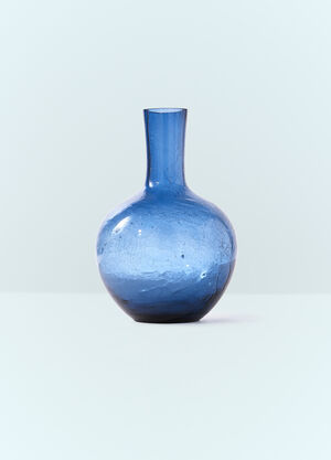 POLSPOTTEN Large Ball Body Vase Blue wps0691443