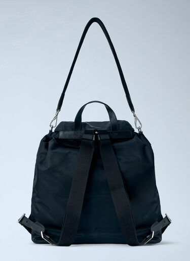 LN-CC® - Prada: Re-Nylon Backpack - Black Prada Re-Nylon Backpack Black pra0166018
