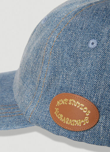 Acne Studios Denim Baseball Cap Light Blue acn0352005