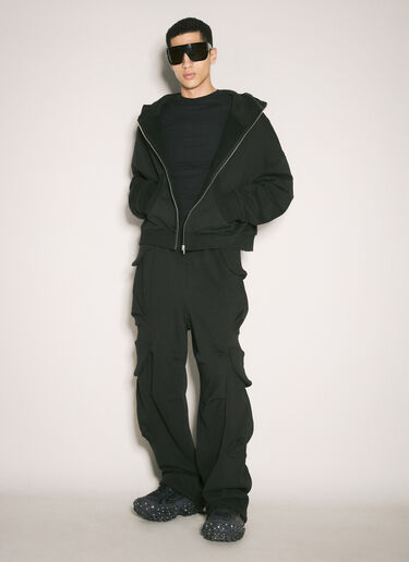 Full-Zip Hooded Sweatshirt Entire Studios Full-Zip Hooded Sweatshirt Black ent0157026