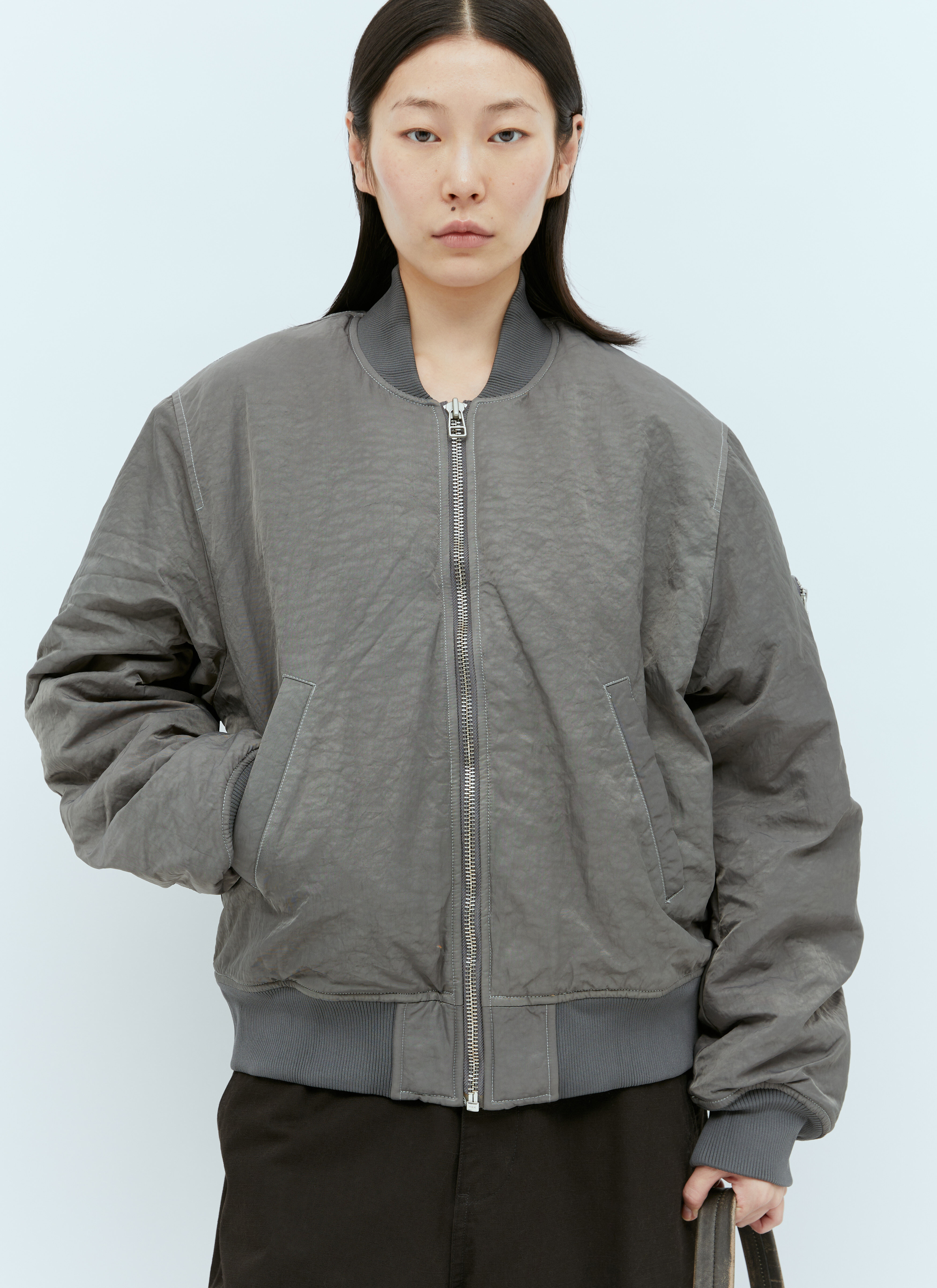 Stussy mixed discount plaid bomber jacket